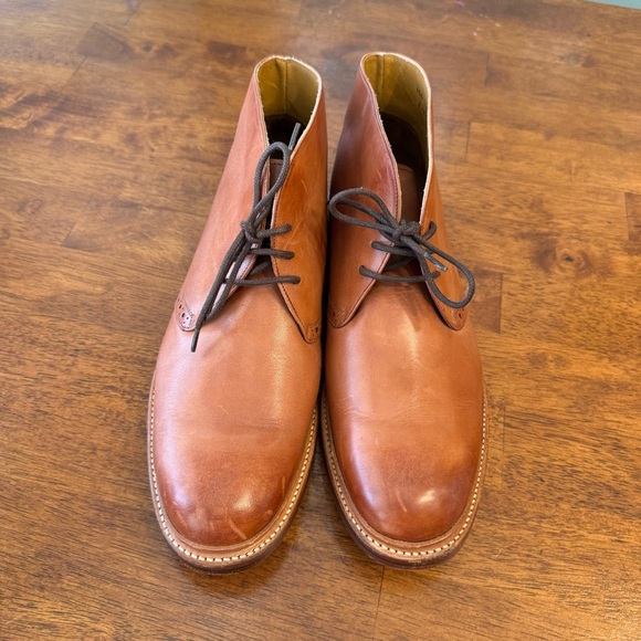 Stacy Adams Maxwell Tan Leather Chukka Boots size 10.5 brown main image 7